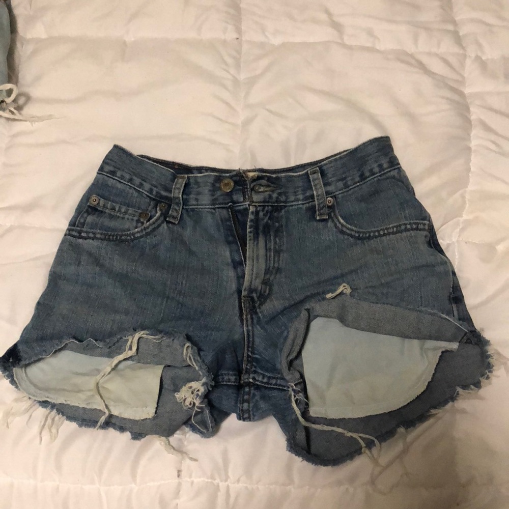 Levi cut offs high rise